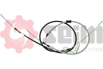 Cable Pull, parking brake SEIM 653040