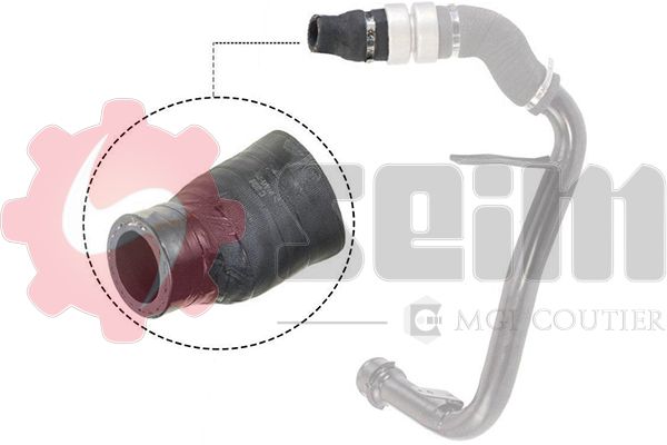 SEIM 981164 Charge Air Hose