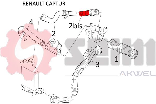 SEIM 981507 Charge Air Hose