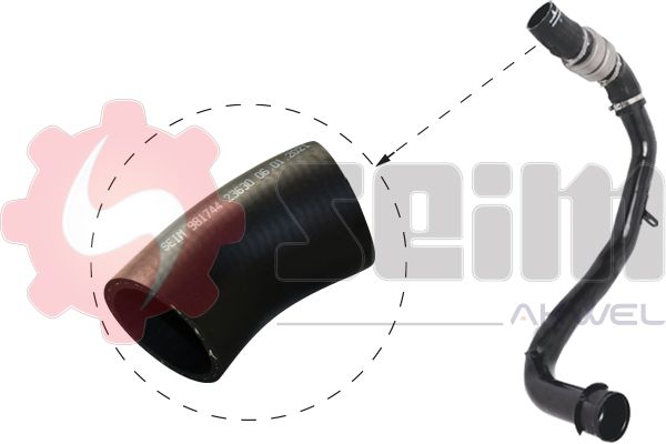 SEIM 981744 Charge Air Hose