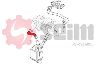 Charge Air Hose SEIM 981879