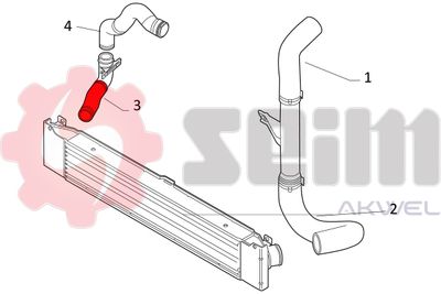 Charge Air Hose SEIM 981902