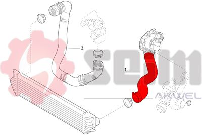 Charge Air Hose SEIM 981911