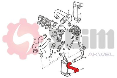 Charge Air Hose SEIM 982070