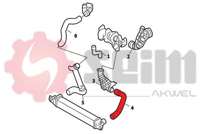 Charge Air Hose SEIM 982079