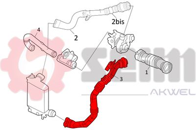 Charge Air Hose SEIM 982082