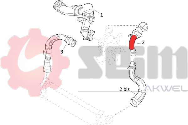 SEIM 982121 Charge Air Hose