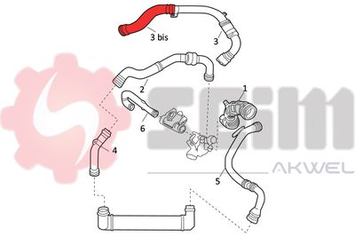 Charge Air Hose SEIM 982128
