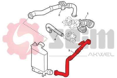 Charge Air Hose SEIM 982130