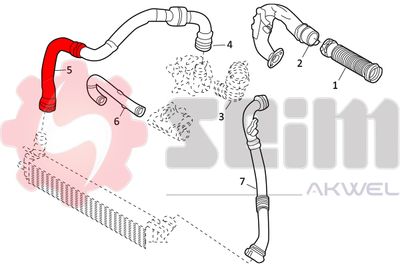 Charge Air Hose SEIM 982133