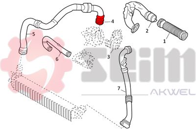 Charge Air Hose SEIM 982134