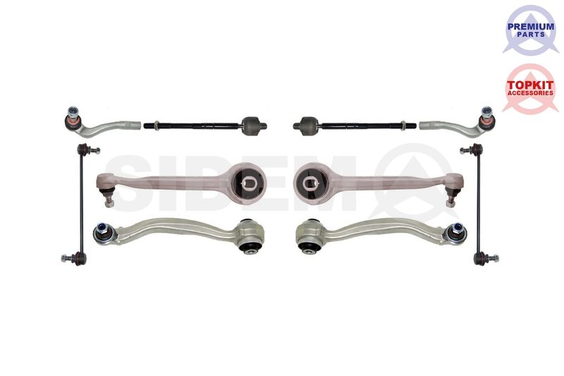 SIDEM 49653 Repair Kit, control arm