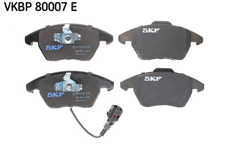 SKF VKBP 80007 E Brake Pad Set, disc brake