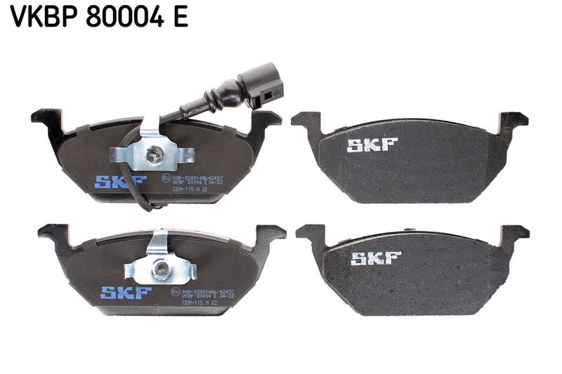 SKF VKBP 80004 E Brake Pad Set, disc brake