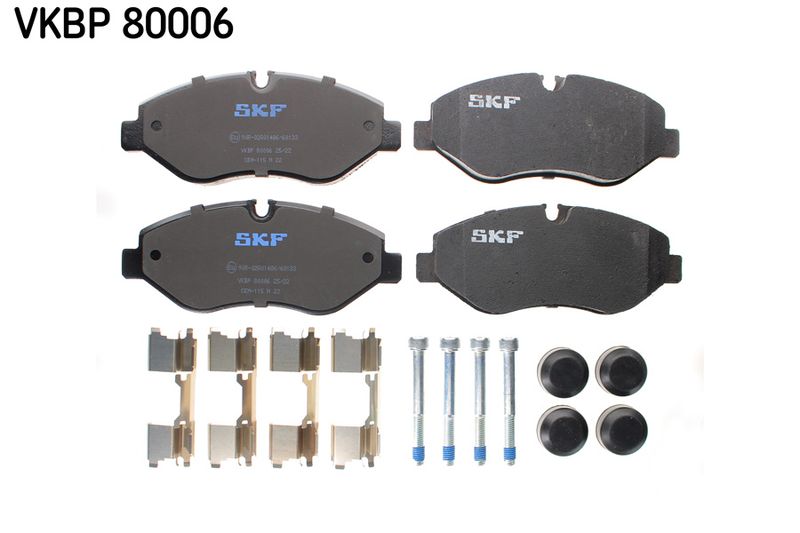 SKF VKBP 80006 Brake Pad Set, disc brake