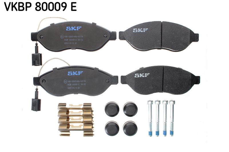 SKF VKBP 80009 E Brake Pad Set, disc brake