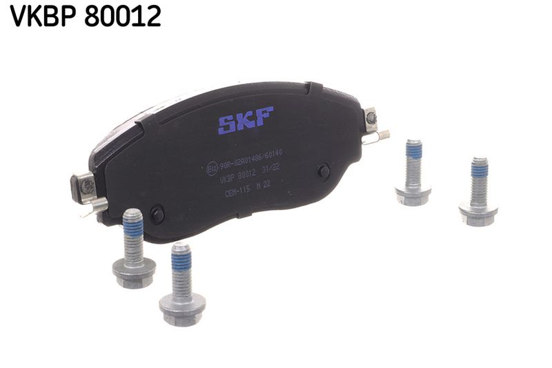 SKF VKBP 80012 Brake Pad Set, disc brake