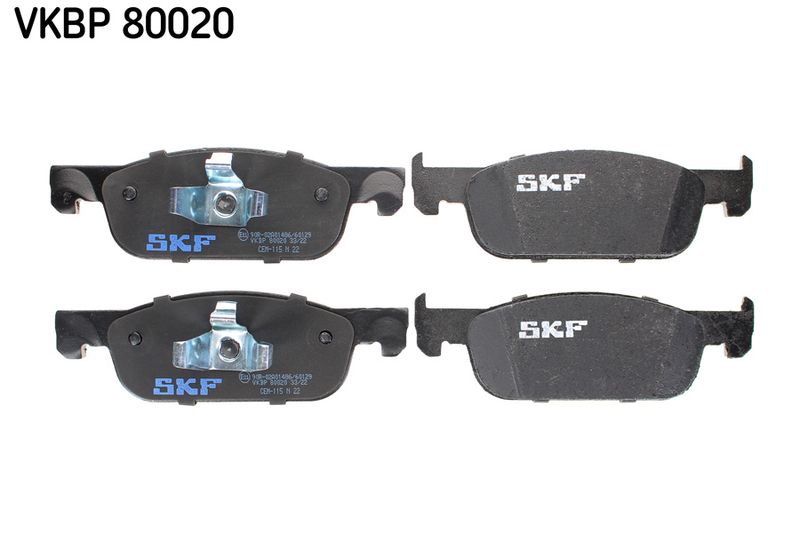 SKF VKBP 80020 Brake Pad Set, disc brake