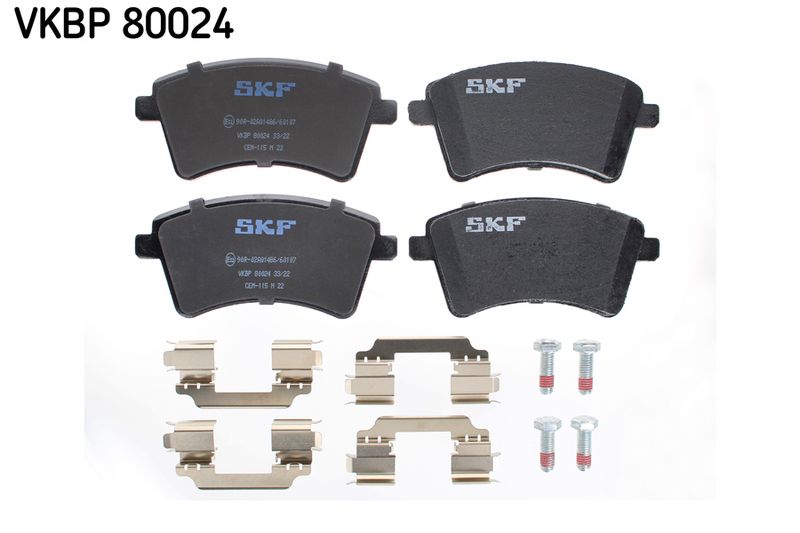 SKF VKBP 80024 Brake Pad Set, disc brake