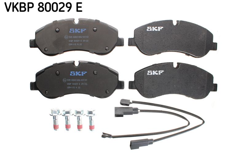SKF VKBP 80029 E Brake Pad Set, disc brake
