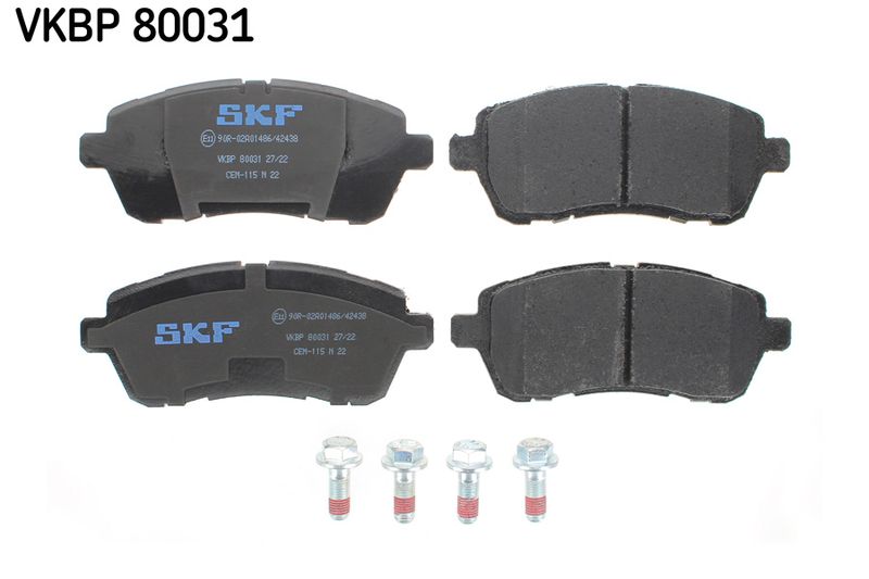 SKF VKBP 80031 Brake Pad Set, disc brake