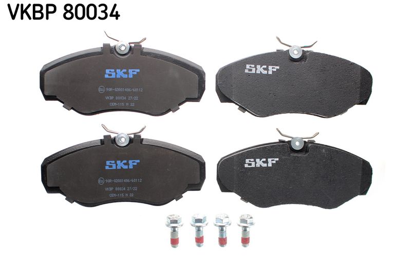 SKF VKBP 80034 Brake Pad Set, disc brake