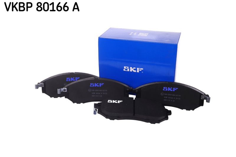 SKF VKBP 80166 A Brake Pad Set, disc brake