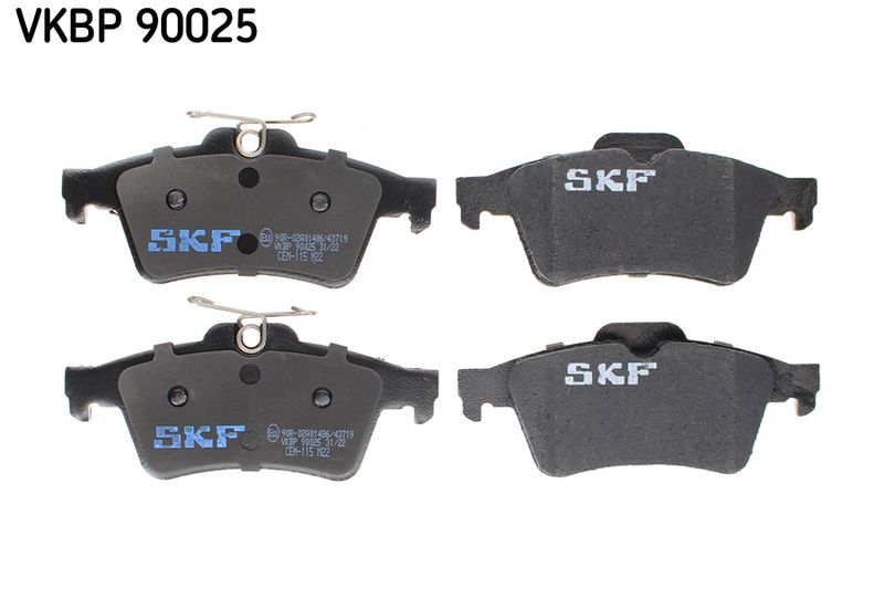SKF VKBP 90025 Brake Pad Set, disc brake
