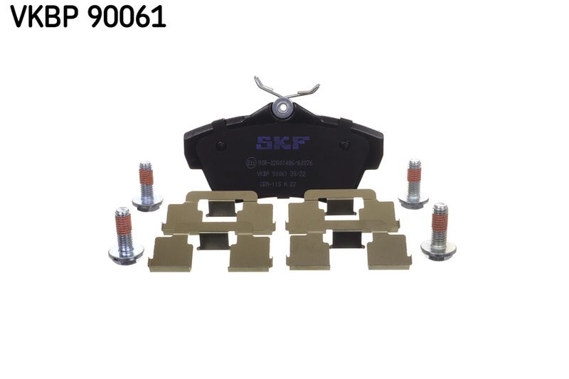 SKF VKBP 90061 Brake Pad Set, disc brake