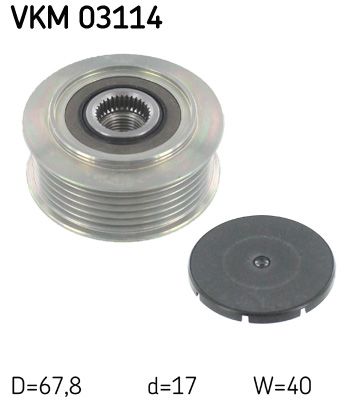 Alternator Freewheel Clutch SKF VKM 03114