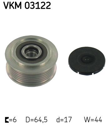 SKF VKM 03122 Alternator Freewheel Clutch