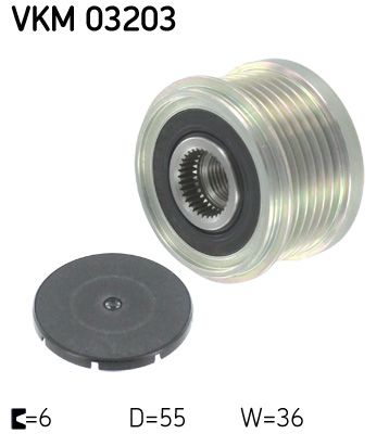 SKF VKM 03203 Alternator Freewheel Clutch