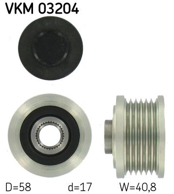 SKF VKM 03204 Alternator Freewheel Clutch
