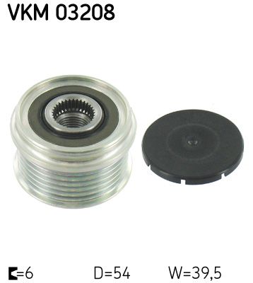 SKF VKM 03208 Alternator Freewheel Clutch