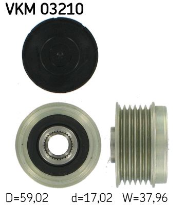 SKF VKM 03210 Alternator Freewheel Clutch