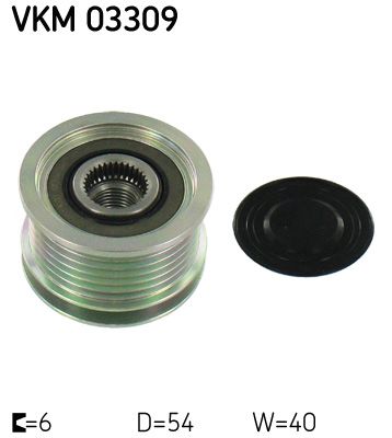 Alternator Freewheel Clutch SKF VKM 03309