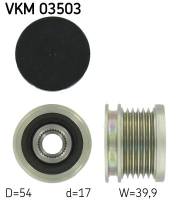 SKF VKM 03503 Alternator Freewheel Clutch