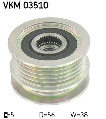 Alternator Freewheel Clutch SKF VKM 03510