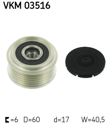 Alternator Freewheel Clutch SKF VKM 03516