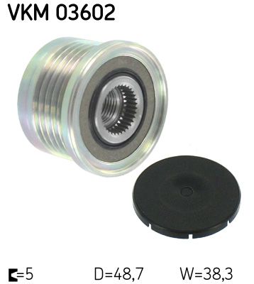 Alternator Freewheel Clutch SKF VKM 03602