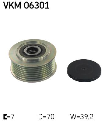 Alternator Freewheel Clutch SKF VKM 06301