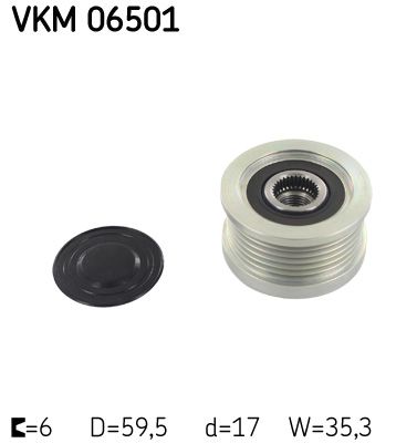 Alternator Freewheel Clutch SKF VKM 06501