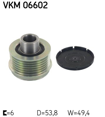 Alternator Freewheel Clutch SKF VKM 06602