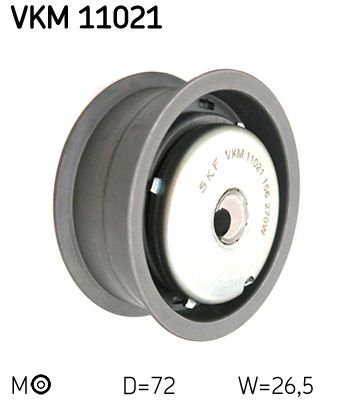 Tensioner Pulley, timing belt SKF VKM 11021