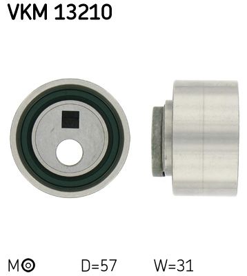 Tensioner Pulley, timing belt SKF VKM 13210