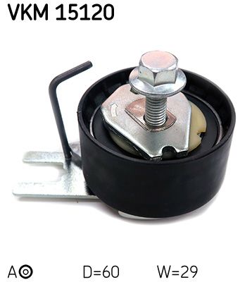 SKF VKM 15120 Tensioner Pulley, timing belt