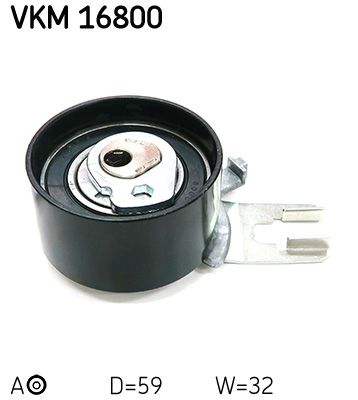 Tensioner Pulley, timing belt SKF VKM 16800