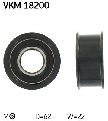 SKF VKM 18200 Tensioner Pulley, timing belt