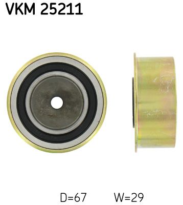 SKF VKM 25211 Deflection/Guide Pulley, timing belt