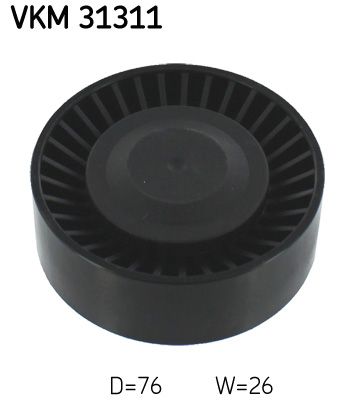 SKF VKM 31311 Deflection/Guide Pulley, V-ribbed belt